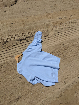 Na Nin Spring / Summer Sloane Cotton Crewneck Sweatshirt / Available in Lilac, Petal, Pool