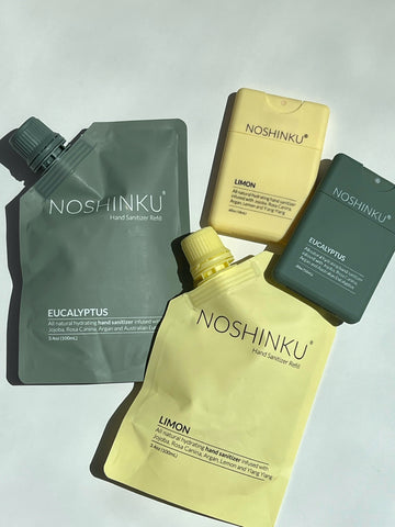 NOSHINKU Pocket Cleanser Refill Pouch / Available in Multiple Scents