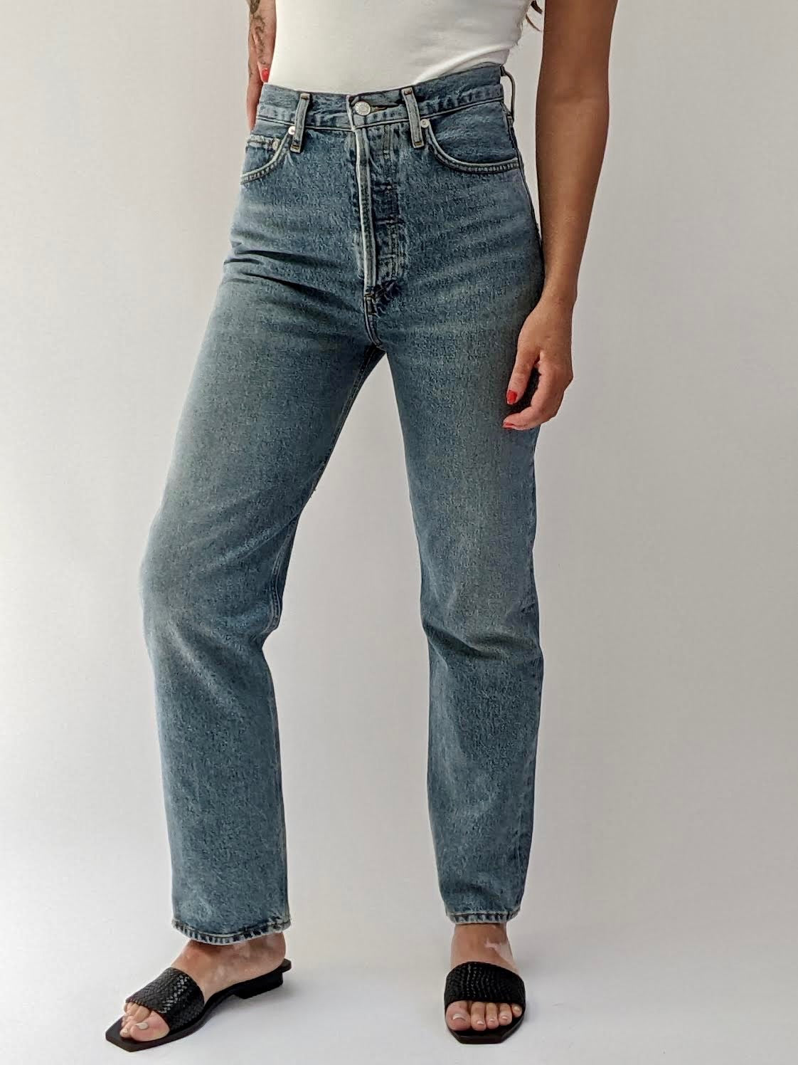 90's Pinch Waist Jean