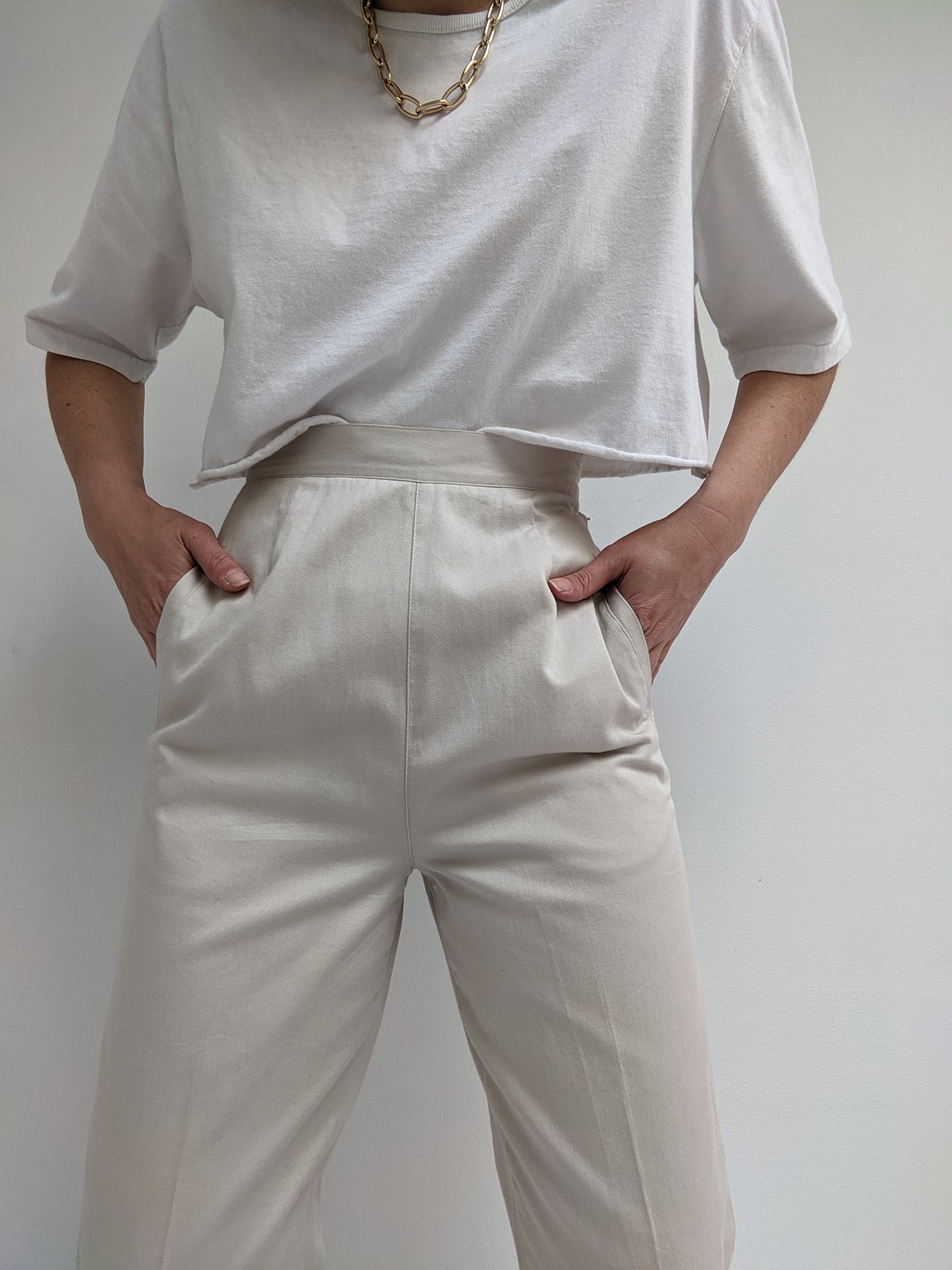 Vintage Khaki High-Rise Pants