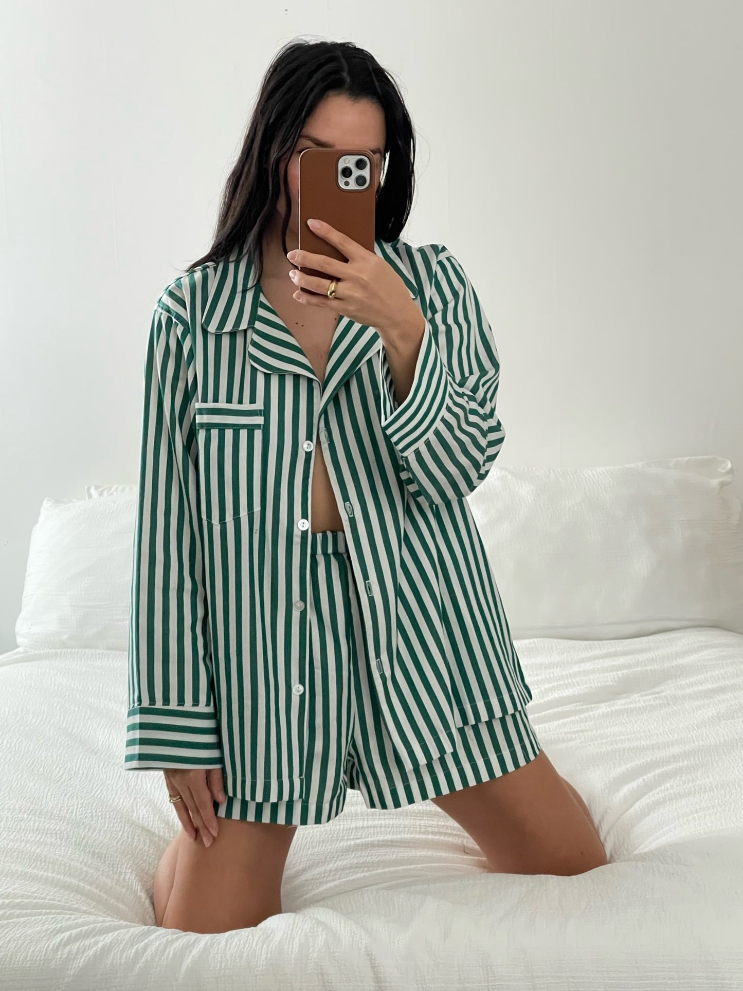 Tilly Striped Poplin Top