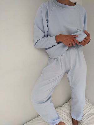 Na Nin Spring/Summer Cleo Cotton Sweatpants / Available in Lilac, Petal, Pool