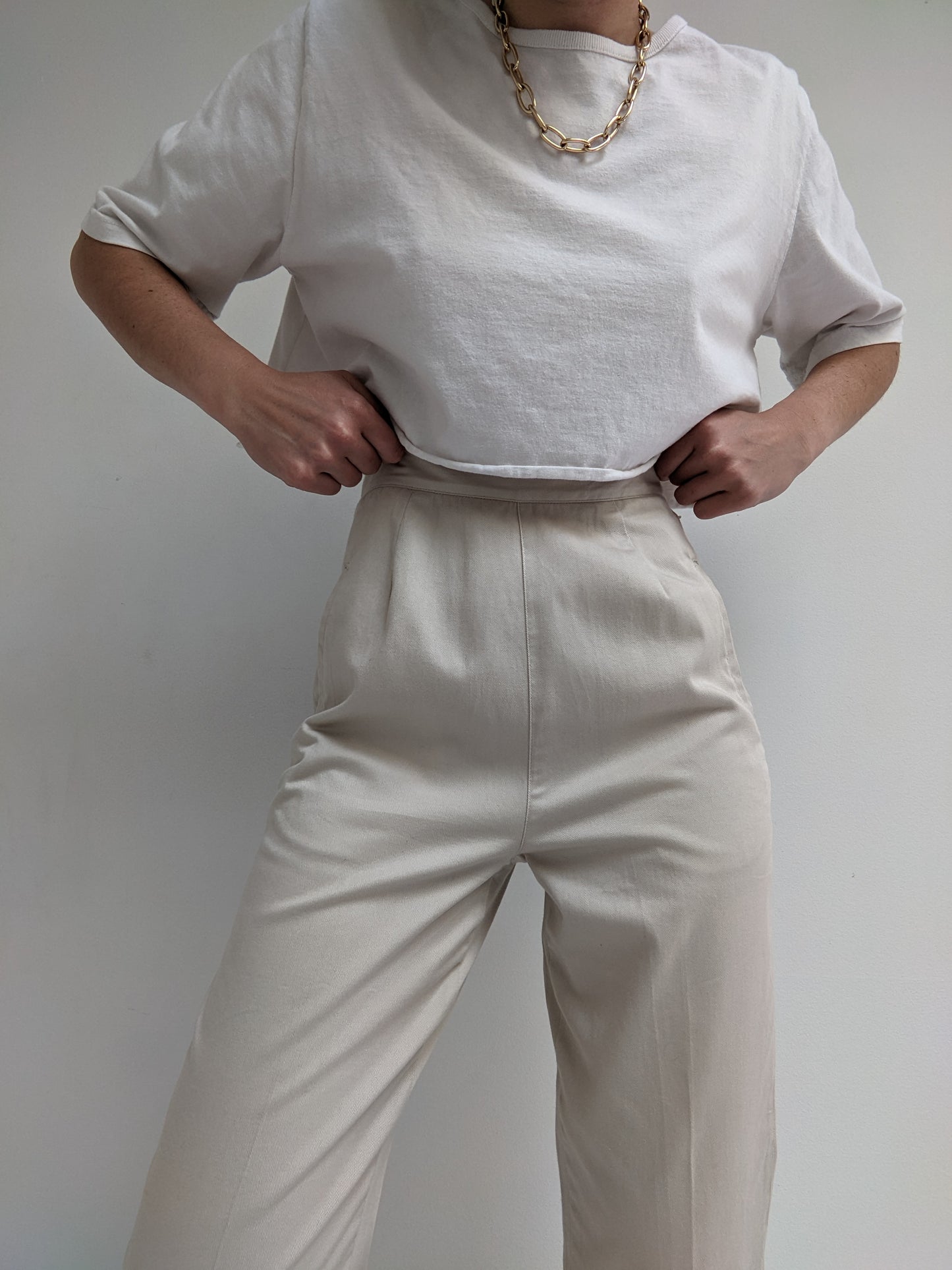 Vintage Khaki High-Rise Pants