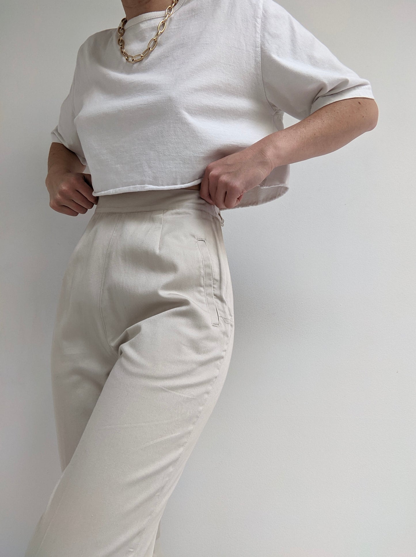 Vintage Khaki High-Rise Pants