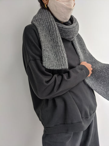 Na Nin CeCe Knitted Alpaca Scarf / Available in Multiple Colors