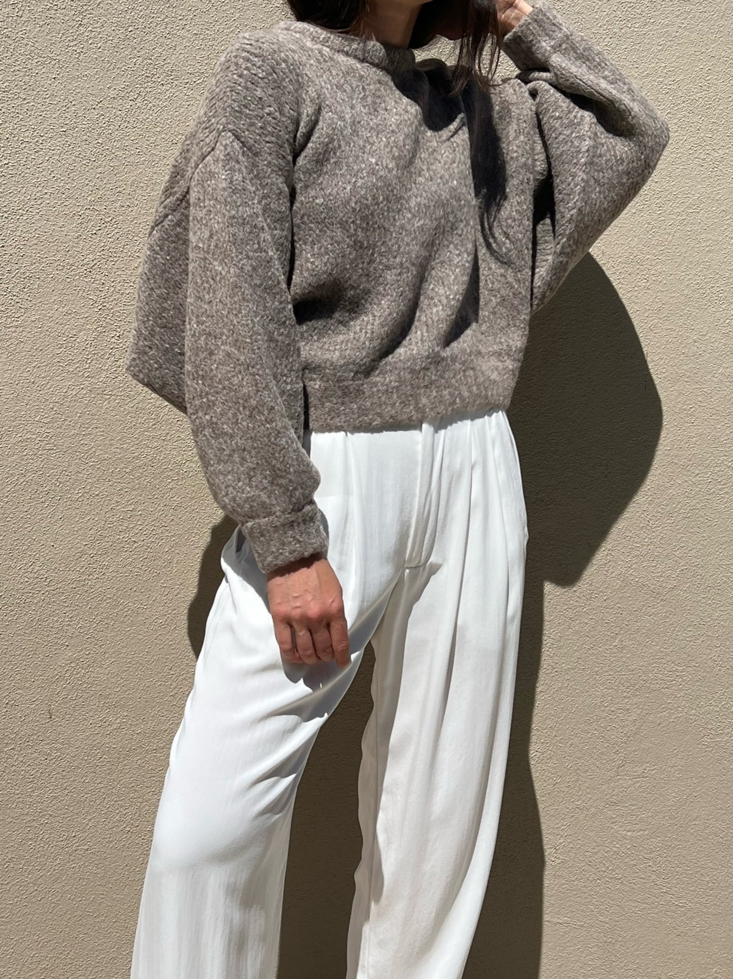 Balloon Sleeve Sweater