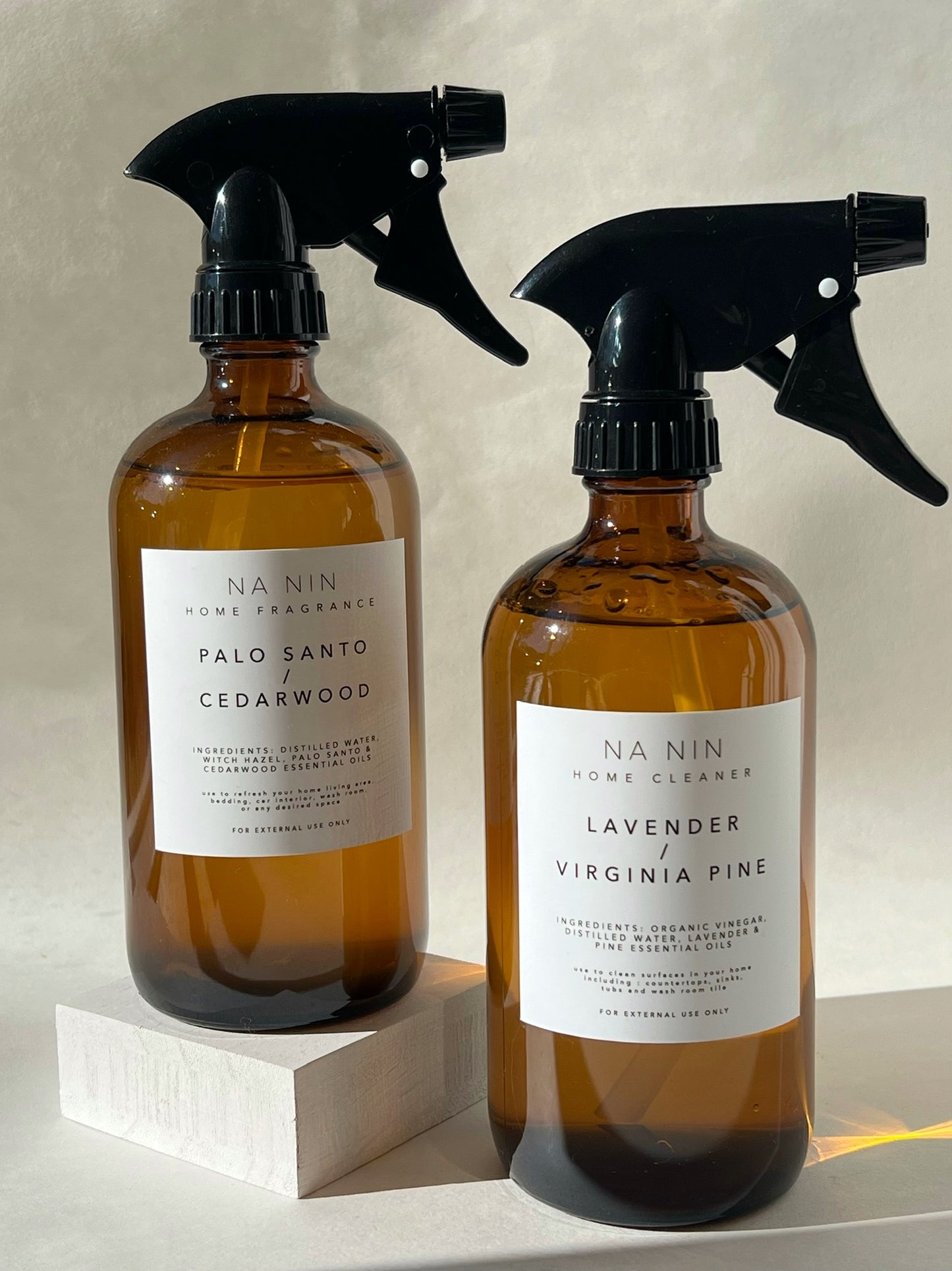 Palo Santo Home Fragrance & Lavender Home Cleaner Set